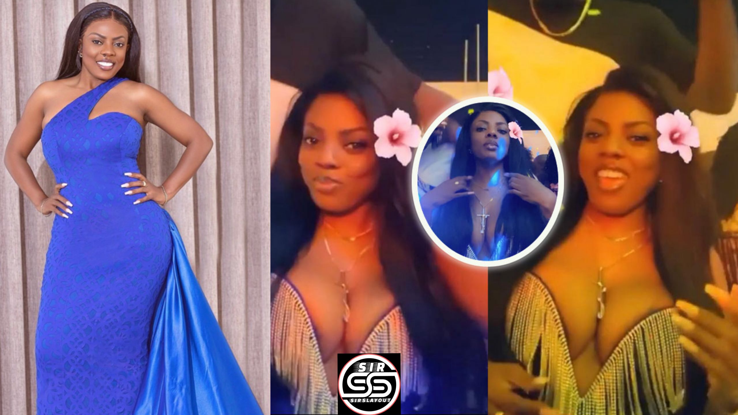 SHOCKING: Nana Aba Anamoah Displays Her Br3st In A Video