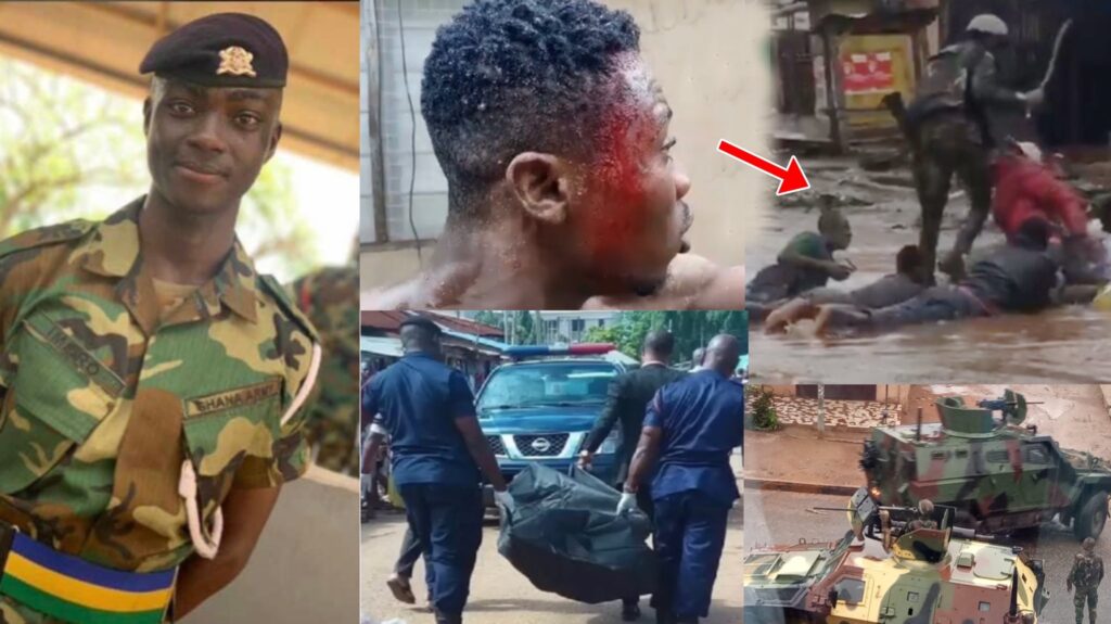 Ghana Military Storm Ashaiman After A Colleague Soldier Was Murdered Videos